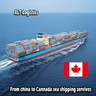 China freight forwarder sea shipment from China to Montreal Toronto CANADA for container consolidation