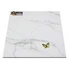 Carrara White Marble Porcelain Full Glazed Polished Tile