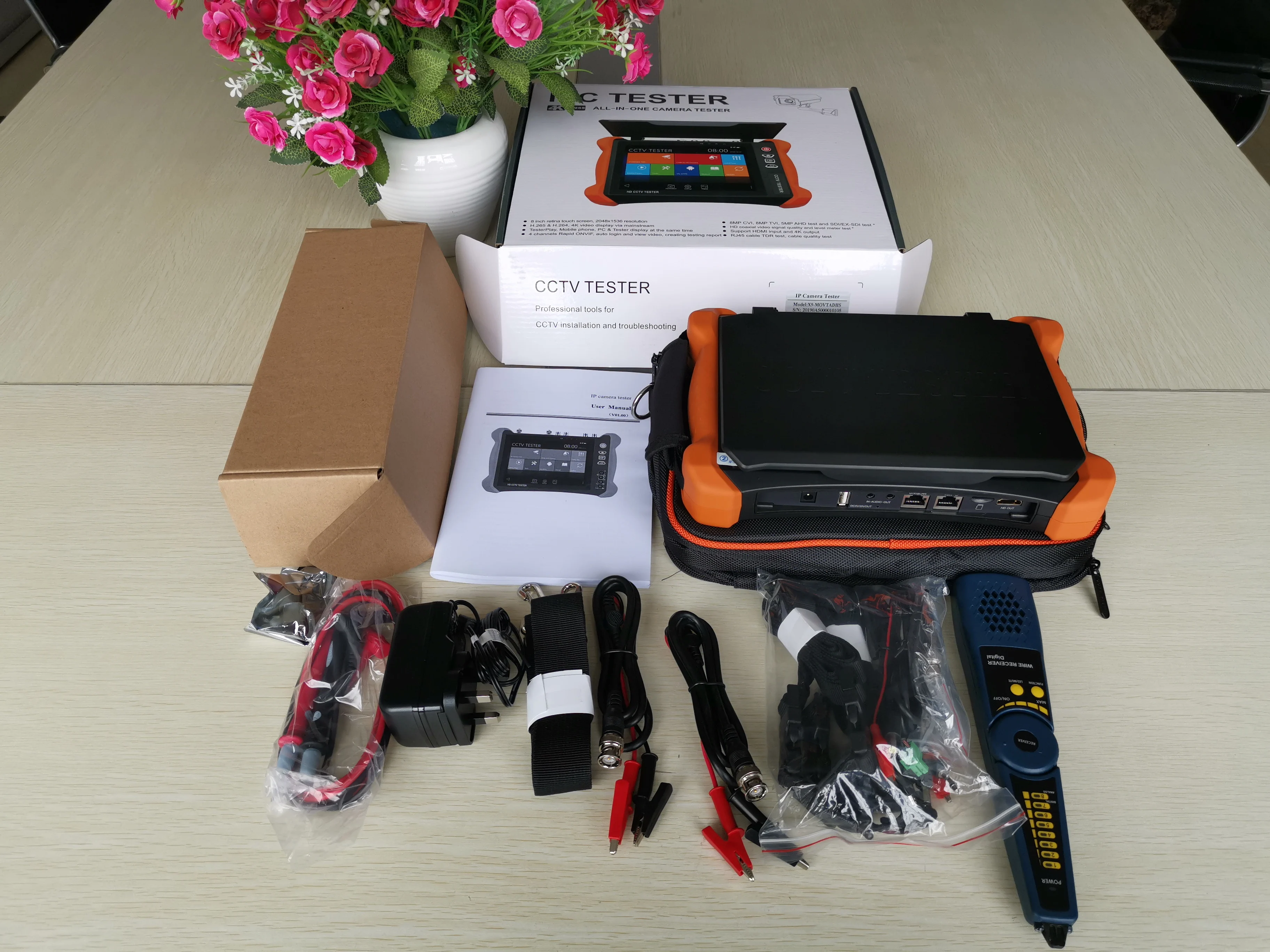 Inch Retina Touch Screen Cctv Tester X Movtadhs Ip Cvi Tvi Cvbs Ahd