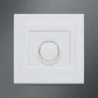 2020 concise design white color wall touch switch incandescent lamp & fluorescent light & energy saving lamp use