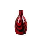 Red and black glass shisha vase base replacement, the sale of hookah bottles can be placed in a variety of fruit bottles