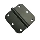 1 Year Warranty Hinges Furniture Cabinet Hardware 3.5'' X 3.5'' Radius Square Degree Adjustable Gate Door Hinges