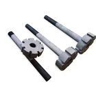 Long service life antioxidation graphite rotor shaft for aluminum degassing