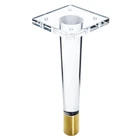 for Table Legs VONVIK 8" Acrylic Table Legs Lucite Legs for Furniture Chair Bench