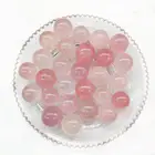 New product high quality natural small size crystal healing rose quartz ball for wedding souvenir