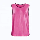 Custom Silk Polyester Soccer Training Vest Sport Bibs