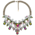 wholesale crystal statement fashion necklace women