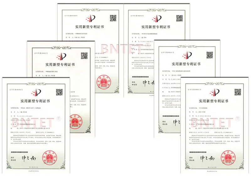 Certificates of Patent