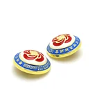 Factory Price Design 3D Metal Gold Round Soft Enamel Lapel Pin