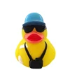 Camera duck with cap kids rubber toy bath boat toy