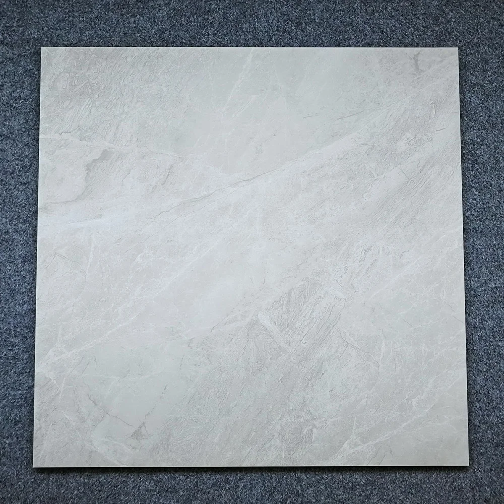 Light Grey Bathroom Living Room Tiles Porcelain Floor Porcelanato 60x60 Polished Glazed Tiles