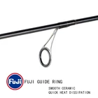 High carbon surf fishing rod 2 sections 1.98m/2.1m spinning casting sea bass cork handle FUJI guides competition lure rod NT0265