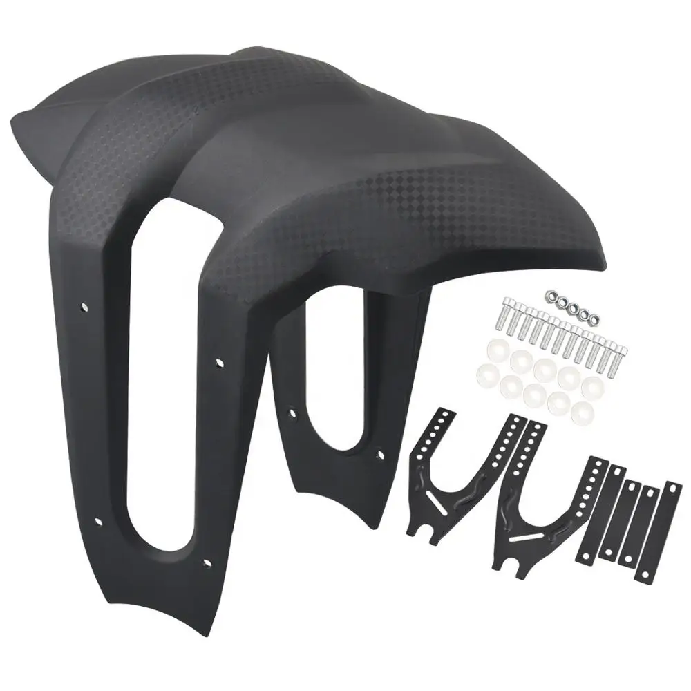 Factory Direct Sales Wholesale Universal Motorcycle Black Rear Wheel Cover Fender Mudflap Mudguard Splash Guard
