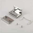 Laser Welding 4.5mm 90 Degree Mirror Light Shower Hinge