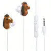 Manufacturer Wired PVC In-Ear Earphone For Girls,Free Sample Earbuds For Mobile Phone With MIC