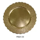 Wedding Restaurant Floral Transparent Plastic Plates Wedding Dinnerware Crafts