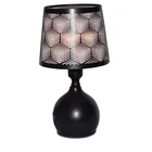 Electric On Metal Aroma Wax Melt Burner Electric Touch On Decorative Table Lamp Oil Burner