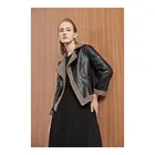 Leather Jacket 2020 Winter Artificial Leather Sedate Leather Jacket
