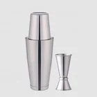 Factory Direct 28oz stainless steel boston travel portable cocktail making bar set