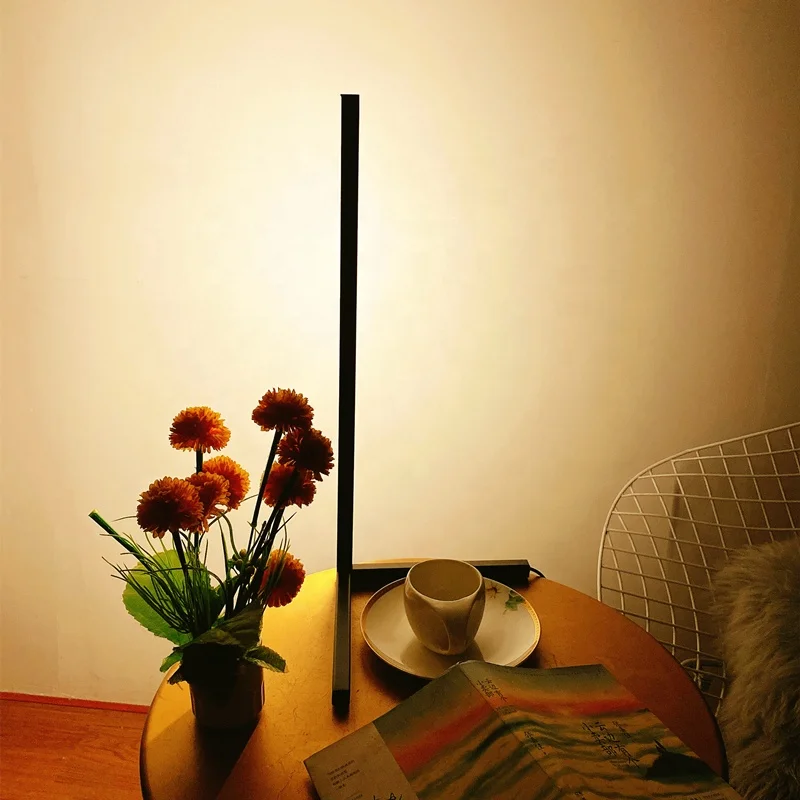 Nodic hot sale amazon luxury rgb remote control dimmable modern led desk light  minimal corner home decor table lamp for bedroom