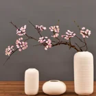 Flower Factory Artificial Hanging Silk White Cherry Blossoms Flower Branches