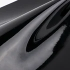 Leather Black Patent Leather Black Pvc Roll Imitation Leather High Glossy Black