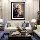 TINMI ARTS full round diamond painting art handmade crafts SHIVA 40x52cm