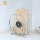 Metal Standing Type Houseware Pot Rack Kitchen Cabinet Pan Pot Lid Organizer Rack