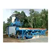 Imported hzs240 mobile ready mixed myanmar concrete cement mixing batching mix concrete plant price js video