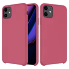 Luxury Phone Case Liquid Silicone Cell Phone Case For iPhone XI 11 Pro Max Case 5.8 6.1 6.5