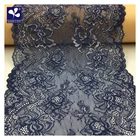 wholesale two color stretch lace fabric for bridal gown