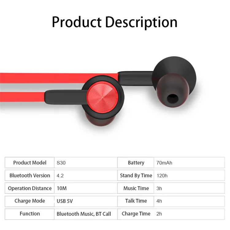 Wireless Bluetooth Double Earphones Wireless Walkie Talkie Headset For Running - ANKUX.COM