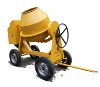 Mobile Concrete Mixer Machine 350L 400L 500L Small Gasoline Diesel Seft-Load Concrete Mixer