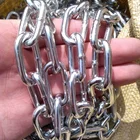 Chain Galvanized Chain 4MM Korean Standard Galvanized Welded Steel Link Chain