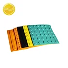 Rubber Blind Tactile Paving Acid-Resistant Rubber Colorful PVC Blind Tactile Paving Strips