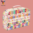 New arrival paper made suitcase baby cardboard suitcase packaging boxes