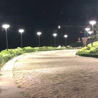 Street Light Street Light Garden Light All In 1 Energy Saving 20W 30W 50W UFO Integrated Solar Street Garden Light