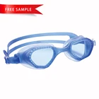 Sexy anti-fog night vision adjustable back strap 100% silicone swim goggles