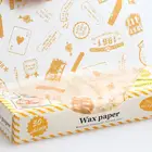 Custom Wrapping Paper Wax Paper Logo Proof Baking Paper