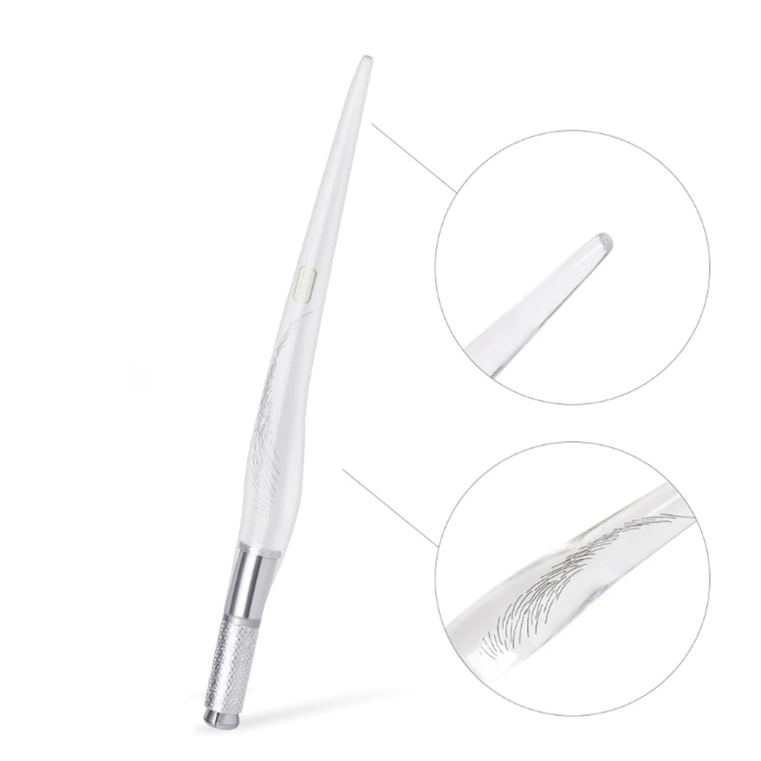 15cm Transparent Plastic Microblading Tattoo Pen for Easy Operation Permanent Makeup