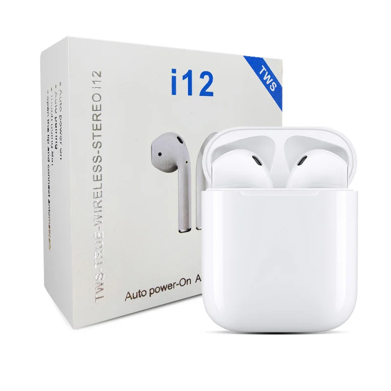 Orginal factory cheap price amazon hot seller 2019 waterproof wireless earbuds i12 tws mini bluetooth 5.0 tws - ANKUX.COM