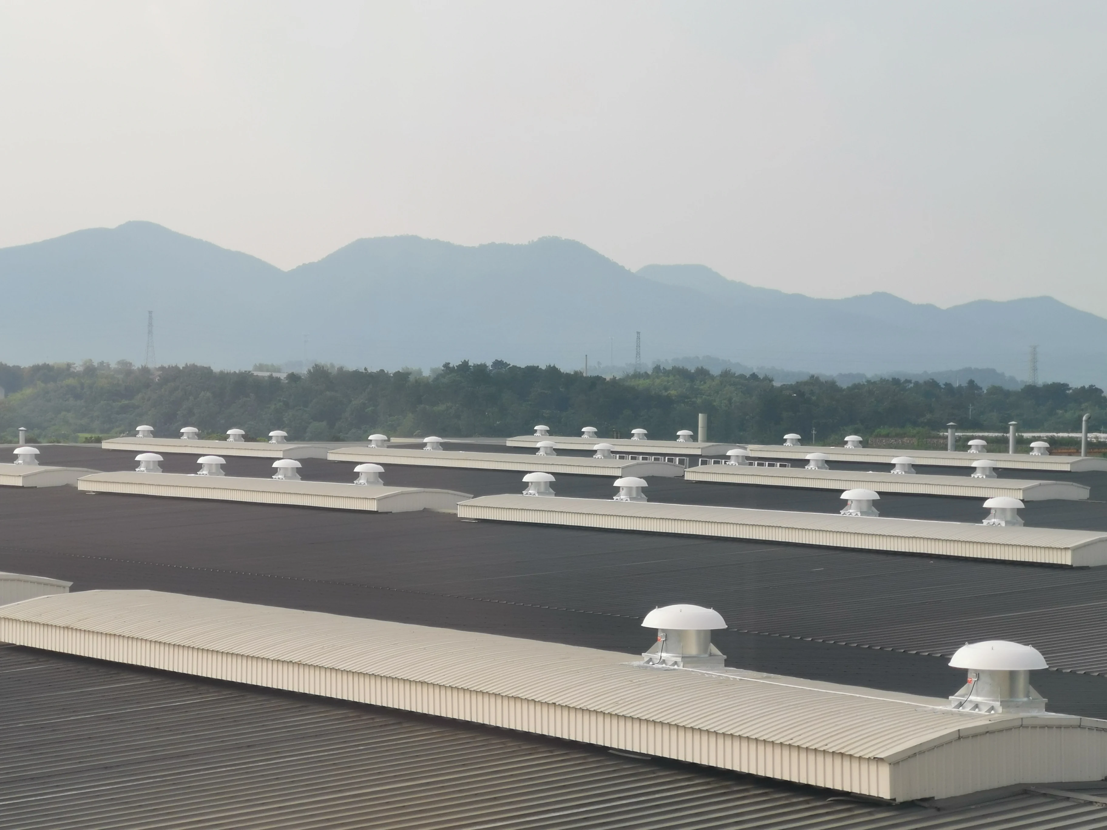 Axial-flow Roof Mounted Fan, FRP, Steel - detail 4