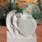 Red Angel Tombstone Tombstone Prices Grave Use Red Granite Marble Headstone Angel Wings And Heart Shaped Tombstone