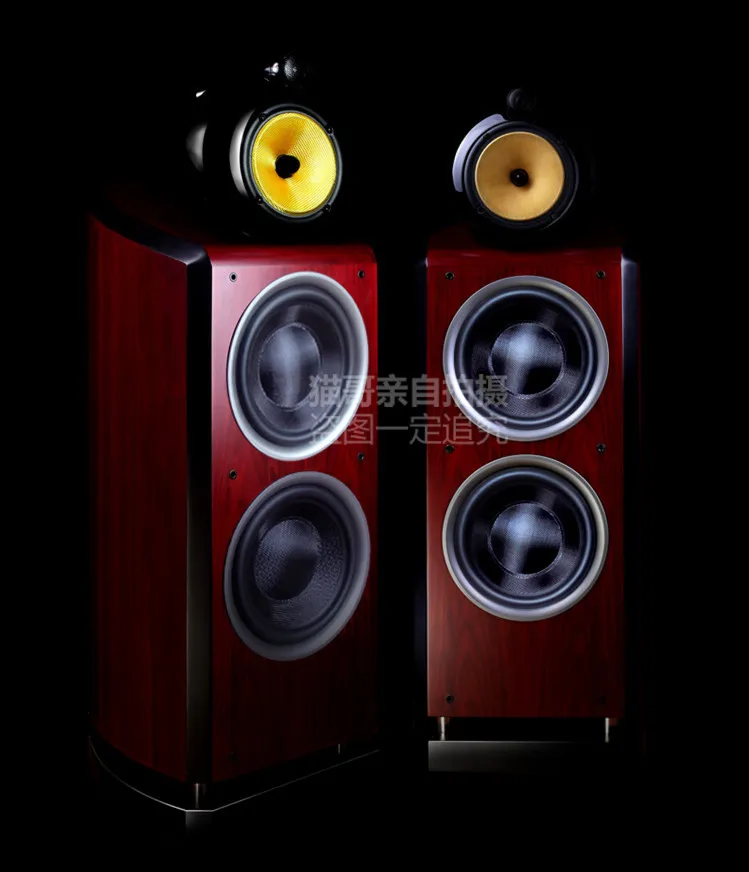 L-030 M10 double 10 inch hifi speaker fever floor speaker three-way audio - ANKUX.COM
