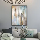 Pure Hand Painted Abstract Art Fabric Canvas Oil Painting Wall Picture For Living Room Decor