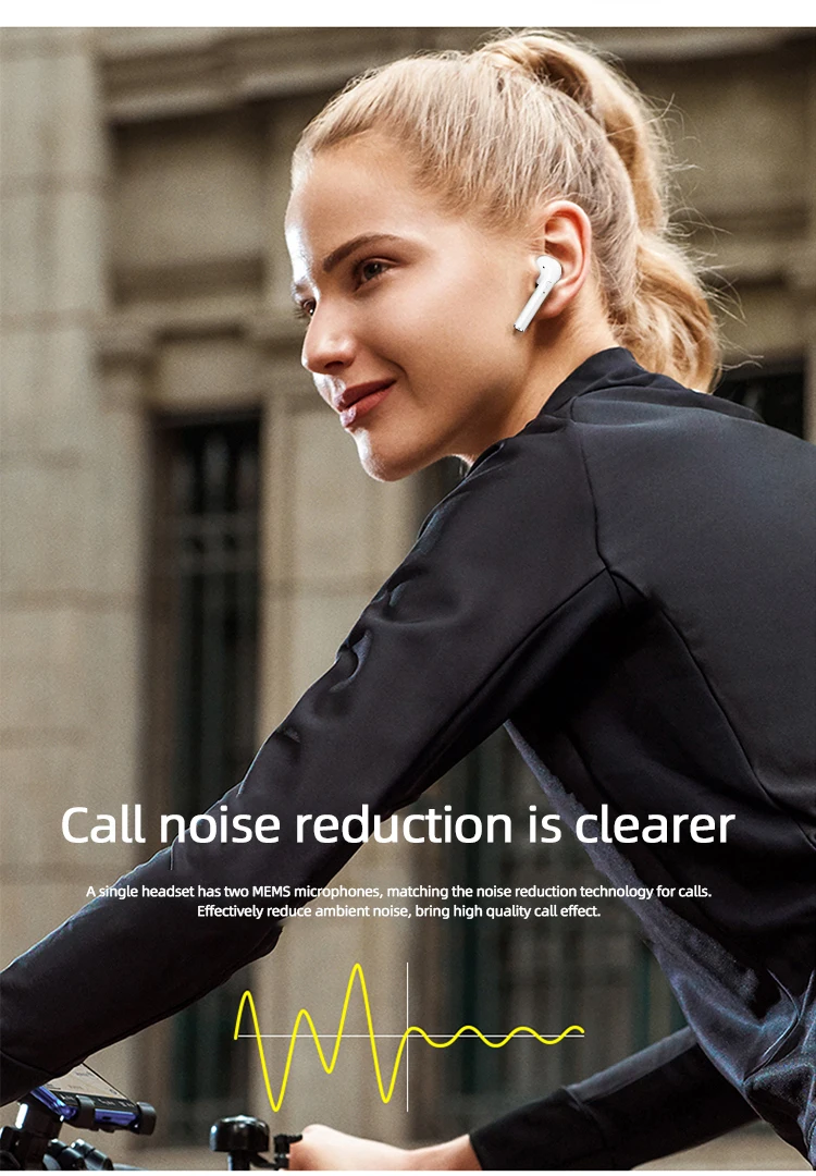 Bluetooth Earbuds earphones V5.0 KY06 in-Ear Earphones with Premium Sound and Deep Bass Smart Touch Control Built-in Mic - ANKUX.COM