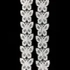 fashion embroidery knitting collar white wedding dresses polyester water soluble embroidered lace trim