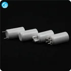 high performance 95 alumina ceramic UV lamp cap lamp base for sale