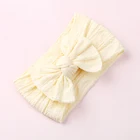 Eco-friendly baby hairband soft hair tie hair bow headband for kids