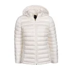 Women's Sequin Hooded Down Jacket Ultra Light Weight Short Puffer Coat
